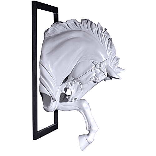Duvar, Heykeli, At, Başı, Duvardan, Cikan, Heykel, Dekorasyon, Aksesuar, 51cm