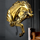 Duvar, Heykeli, At, Başı, Duvardan, Cikan, Heykel, Dekorasyon, Aksesuar, 51cm At, Başı, Heykel, Dekorasyon, Aksesuar, 51cm