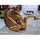 Duvar, Heykeli, At, Başı, Duvardan, Cikan, Heykel, Dekorasyon, Aksesuar, 51cm At, Başı, Heykel, Dekorasyon, Aksesuar, 51cm