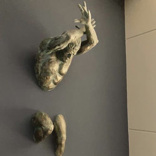 Duvar, Heykeli, Duvardan, Cikan, Adam, Dev, Boyut, Dekorasyon, Aksesuar, 155cm