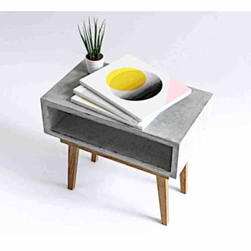 BETON KOMODİN - Yatak Odası Mobilyası