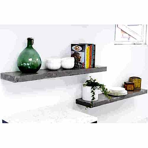 BETON YÜZER RAF - Duvara Monte - Gizli Askı Sistemli BETON YÜZER RAF - Duvara Monte - Gizli Askı Sistemli