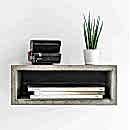 YÜZEN KOMODİN - Gizli Duvar Askı Sistemli Beton Yatak Odası Mobilyası