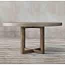 Beton Döküm Masa Tablası - Yuvarlak Beton Döküm Yuvarlak Masa Tablası