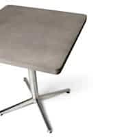 Beton Bistro Masa - Metal Ayaklı Bar Masası