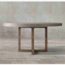 Beton Döküm Masa Tablası - Yuvarlak Beton Döküm Yuvarlak Masa Tablası