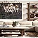 Beton Sehpa - Ahşap veya Metal Ayak Seçenekli Beton Orta Sehpa Beton Sehpa - Ahşap veya Metal Ayak Seçenekli Beton Orta Sehpa